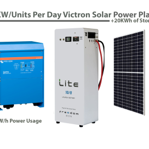 Medium Solar Power System @ 80kW/units per day